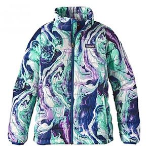 Kids down sweater, Rivermouth - birch white